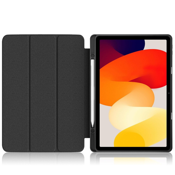 Puzdro pre Xiaomi Redmi Pad SE 11", Smartcase Hybrid, so slotom na stylus, čierne