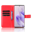 Klapkové puzdro pre Infinix Zero 30 5G, Crazy Horse Wallet, červené