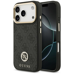 Puzdro GUESS 4G Strass Logo MagSafe pre iPhone 17 Pro