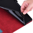Puzdro pre Xiaomi Redmi Pad SE 8.7, Classic, s priestorom pre stylus, červené