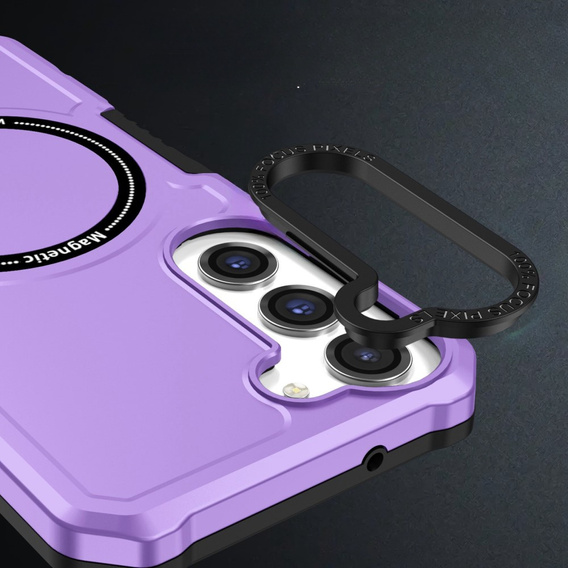 Obal na mobil pre Samsung Galaxy S23 Plus, Protective MagSafe, fialové