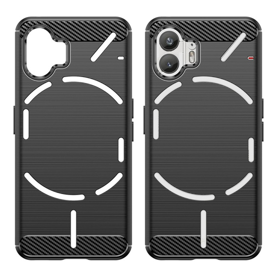 Obal na mobil pre Nothing Phone 2, Carbon, čierne