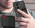 Obal na mobil pre Xiaomi Poco F7, CamShield Slide, čierne
