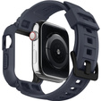 Pásik s puzdrom Spigen pre Apple Watch 4/5/6/7/8/9/SE 44/45 mm, Rugged Armor Pro charcoal grey