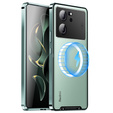Ochranné puzdro na fotoaparát pre Xiaomi 13T / 13T Pro, CamShield MagSafe, transparentné / zelené
