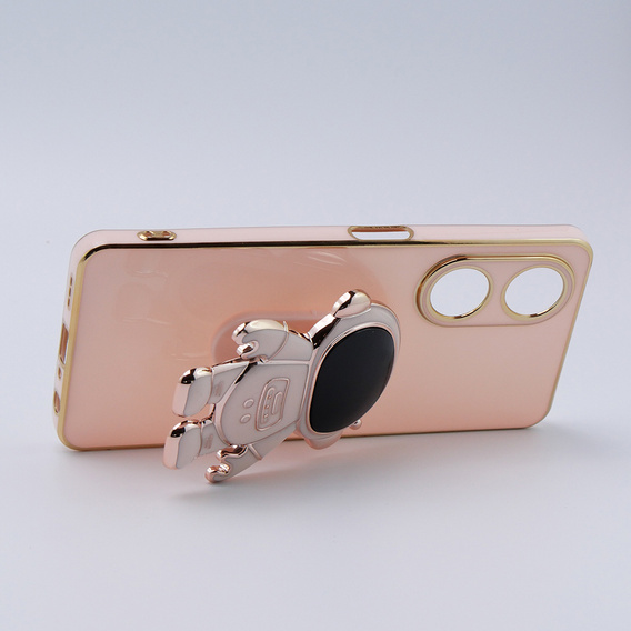 Obal na mobil pre Oppo A98 5G, Astronaut, ružové