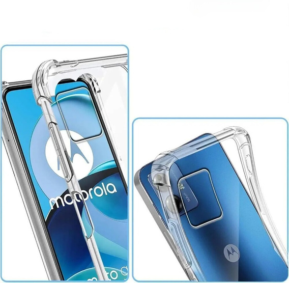 Obal na mobil pre Motorola Moto G24 / G24 Power / G04, Dropproof, priehľadné