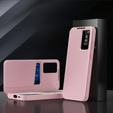 Flipové puzdro pre Samsung Galaxy S25, Smart View Wallet, ružové