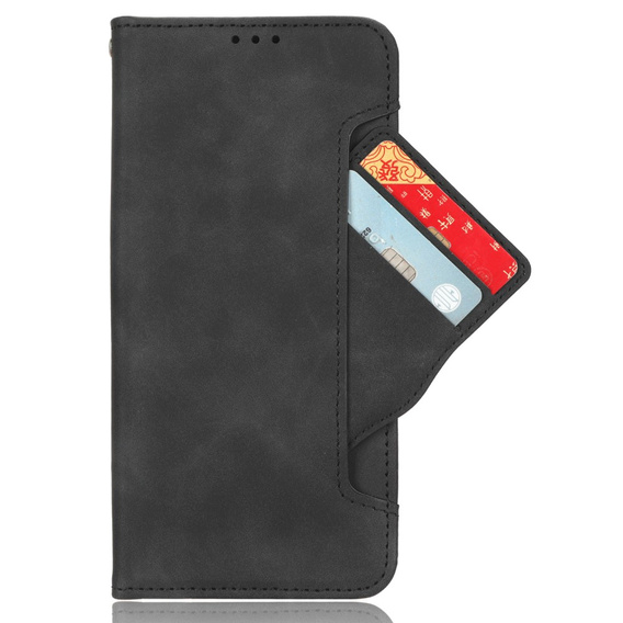 Klapkové puzdro pre Honor Magic 5 Pro 5G, Card Slot, čierne