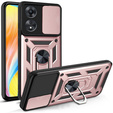 Obal na mobil pre Oppo A98 5G, CamShield Slide, ružové rose gold