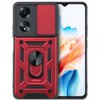 Obal na mobil pre Oppo A38 4G / Oppo A18 4G, CamShield Slide, červené