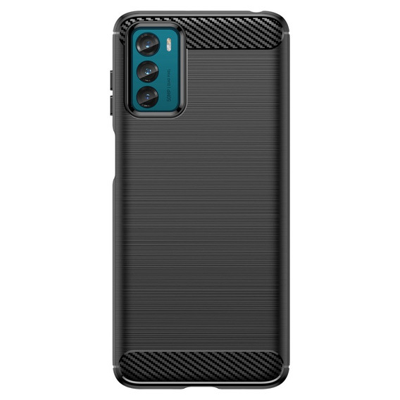 Obal na mobil pre Motorola Moto G42 4G, Carbon, čierne