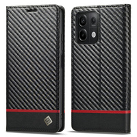 Flipové puzdro pre Xiaomi Redmi Note 13 5G, Carbon LC.IMEEKE, čierne