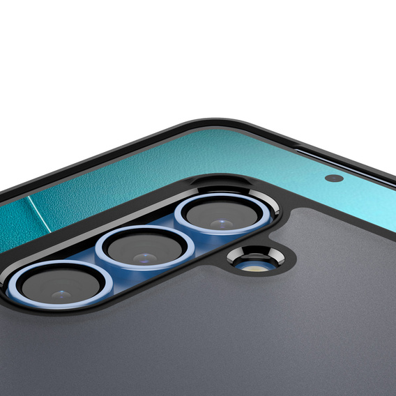 Puzdro Spigen pre Samsung Galaxy S25, Ultra Hybrid, čierna / matná + tvrdené sklo 9H