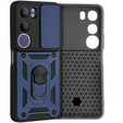 Obal na mobil pre Vivo V50 Lite 4G / 5G, CamShield Slide, modré