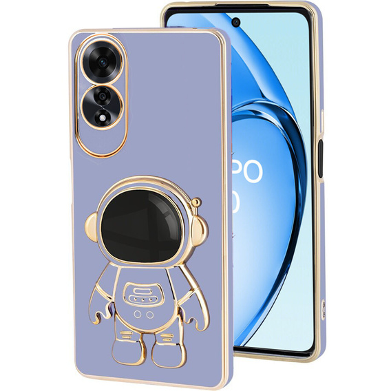 Obal na mobil pre Oppo A60, Astronaut, modré