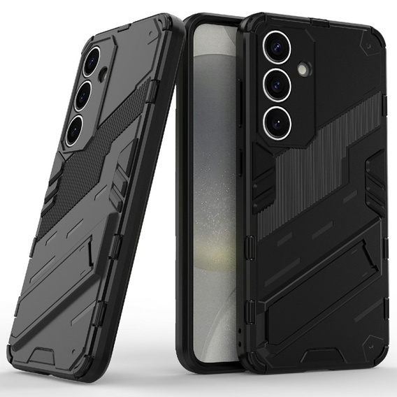 Puzdro pre Samsung Galaxy A36 5G, Military kickstand, čierne