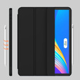 Puzdro pre iPad Pro 12.9" 2022/2021/2020 (6/5/4 gen.), Smart Pencil, so slotom na stylus, čierne