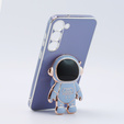 Obal na mobil pre Samsung Galaxy S23 Plus, Astronaut, modré