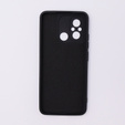 Obal na mobil pre Xiaomi Redmi 12C, Silicone Lite, čierne