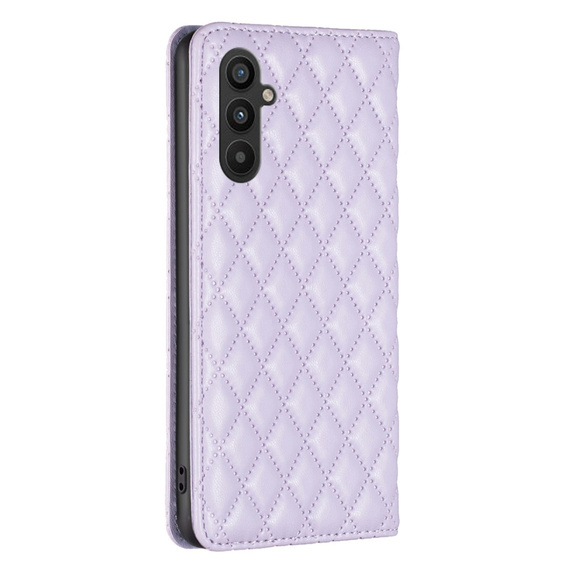 Klapkové puzdro pre Samsung Galaxy A34 5G, Wallet, BINFEN COLOR, fialové