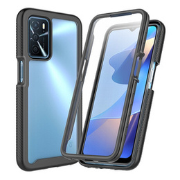 Puzdro pre Oppo A16 / A16s / A54s, Shockproof, s fóliou, modré