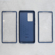 Obal na mobil pre Samsung Galaxy Note 20 Ultra, Suritch Basic (Two Frames), tmavomodré