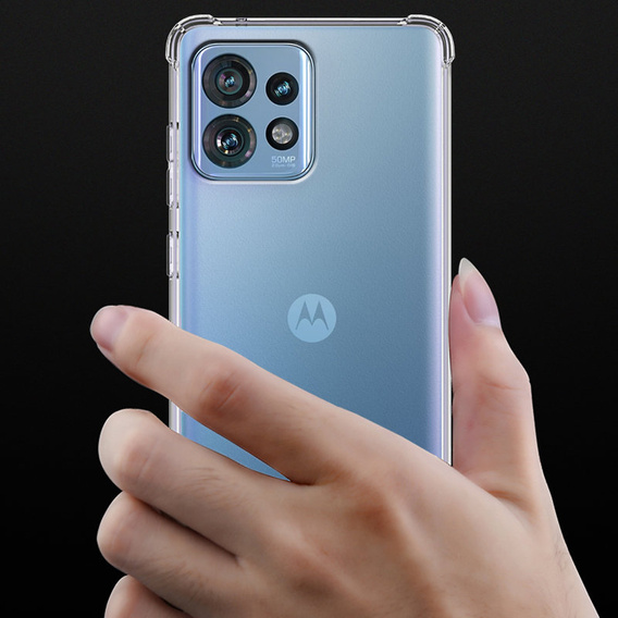 Obal na mobil pre Motorola Edge 40 Pro, Dropproof, priehľadné