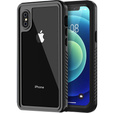 Vodotesné puzdro IP68 pre iPhone X / XS, čierne