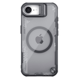 Puzdro pre iPhone 16e, pancierované Nillkin, Icelade Prop, pre Magsafe, čierne