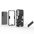 Puzdro pre Samsung Galaxy A56 5G, Military kickstand, čierne