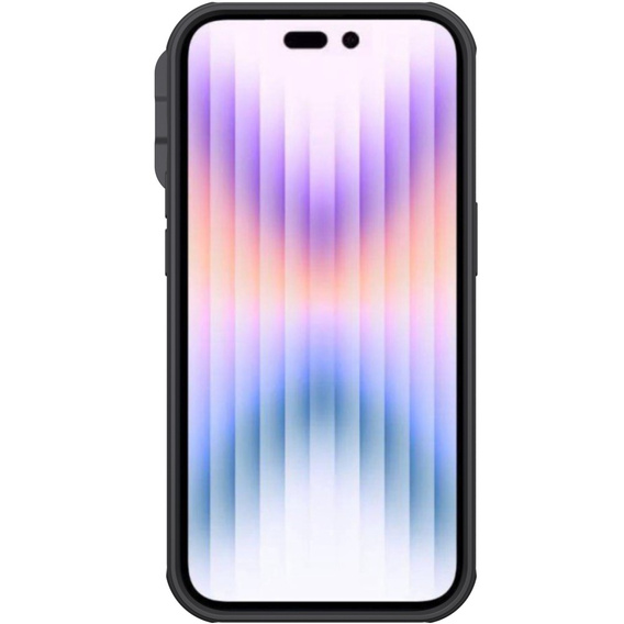 Puzdro pre iPhone 14 Pro, pancierované Nillkin, CamShield Pro, čierne
