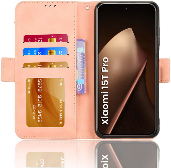 Puzdro s chlopňou na kartu pre Xiaomi 15T Pro