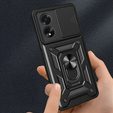 Obal na mobil pre Oppo A60, CamShield Slide, čierne