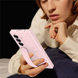 Puzdro s rukoväťou a stojanom - ružové pre Samsung Galaxy Z Fold7