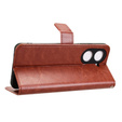 Klapkové puzdro pre Xiaomi Redmi A5, Crazy Horse Wallet, hnedé