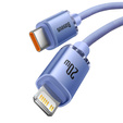 Kábel Baseus Crystal Shine USB-C na Lightning, 1,2 m, 20 W, pre zariadenia Apple (Lightning)