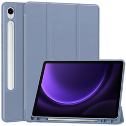 Puzdro pre Samsung Galaxy Tab S10 Lite / S10 FE / S9 FE, Smartcase s priestorom pre stylus, fialové