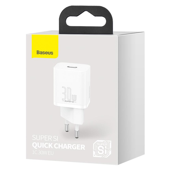 Sieťová nabíjačka Baseus Super Si PD 30 W, 1× USB-C pre smartfóny