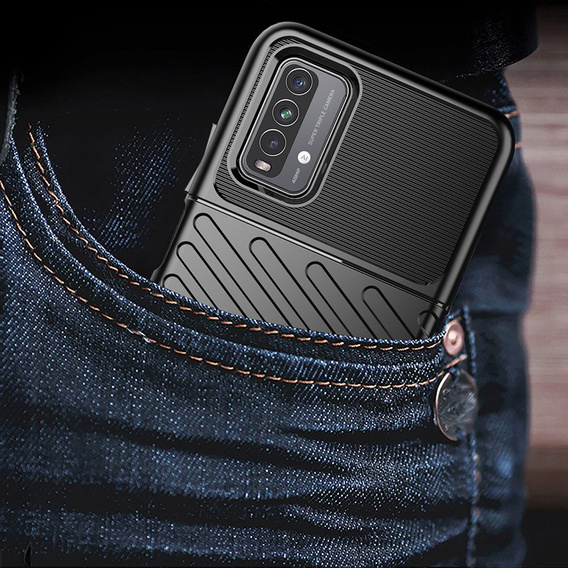 Obal na mobil pre Xiaomi Redmi 9T, Thunder, čierne