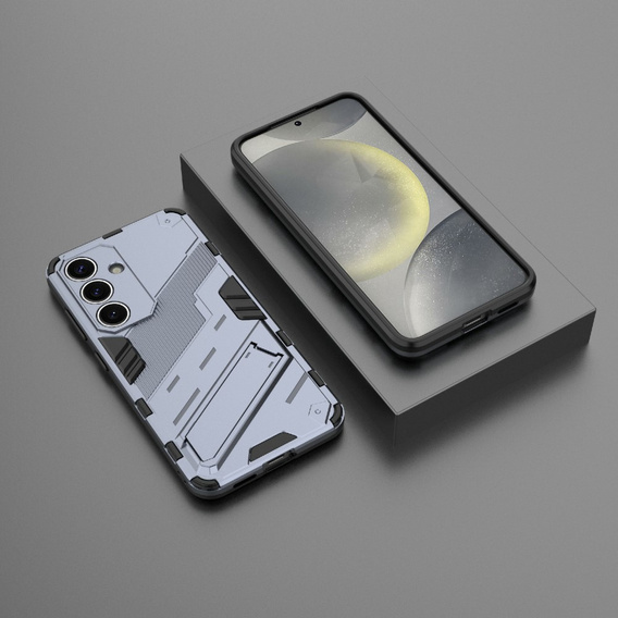 Puzdro pre Samsung Galaxy A36 5G, Military kickstand, tmavomodré