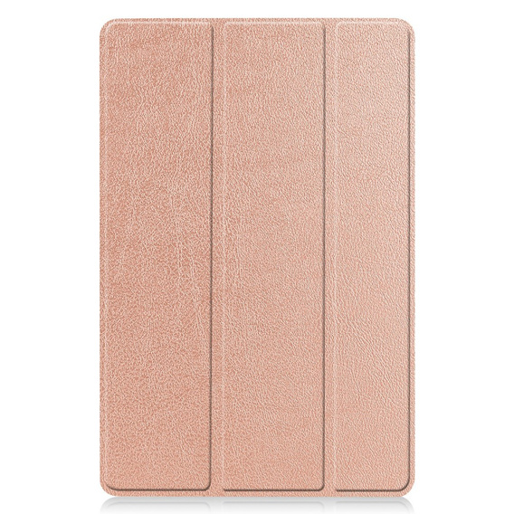 Puzdro pre Samsung Galaxy Tab S9 FE, trojskladové, ružové rose gold