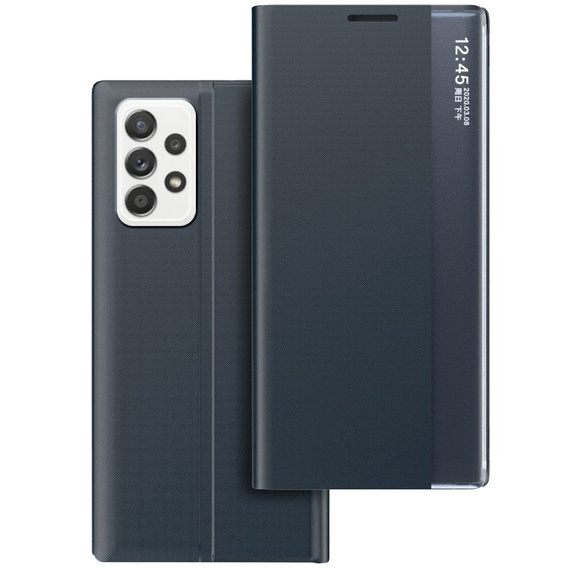 Flipové puzdro pre Samsung Galaxy A32 5G, Side View, tmavomodré