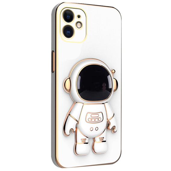 Obal na mobil pre iPhone 11, Astronaut, biele
