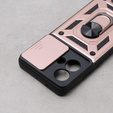 Obal na mobil pre Motorola Edge 40 Neo, CamShield Slide, ružové rose gold