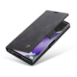CASEME puzdro pre Samsung Galaxy Note 20 Ultra, Leather Wallet Case, čierne