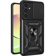 Obal na mobil pre Samsung Galaxy A05s, CamShield Slide, čierne