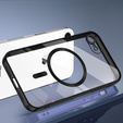 Puzdro pre iPhone 7 Plus / 8 Plus, Electro MagSafe, čierne + sklo na displej
