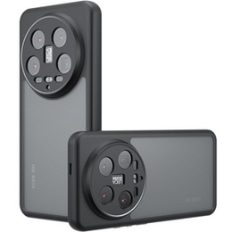 Puzdro pre Xiaomi 14 Ultra, Fusion Hybrid, s ochranou fotoaparátu, transparentné / čierne