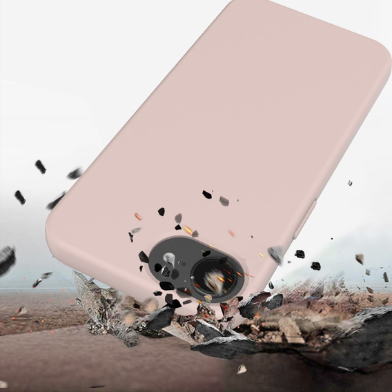Obal na mobil pre iPhone 16e, Silicone MagSafe, ružové